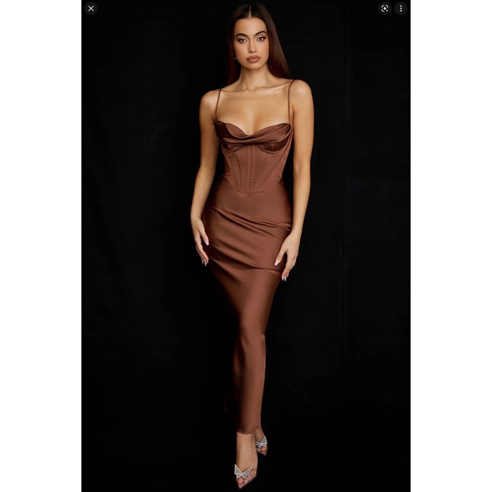 House of CB Charmaine Chocolate Maxi
